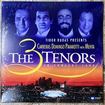 Three tenors in stock: Carreras Domingo Pavarotti Zubin Mehta LP vinyl record