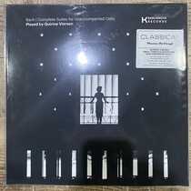 Spot Bach Cello Unaccompanied Suite Complete Collection QUIRINE VIERSEN Vinyl Record 3LP