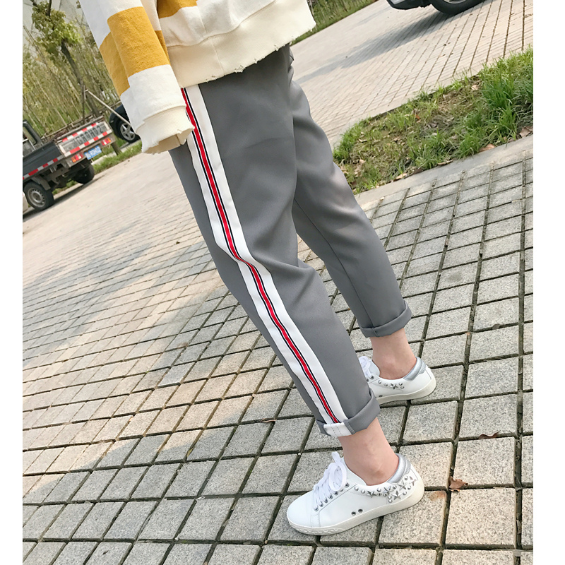 Mùa hè 2018 phần mỏng quần âu thể thao 9 điểm quần nữ sinh viên rộng size 9 điểm 8 chân chạy hoang dã quần thể thao nam