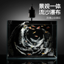 Fish tank landscaping aquarium sky city skeleton decoration soul valley native blue dragon stone rockery micro tank package