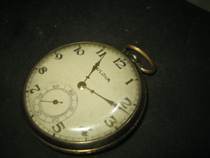 Original imported == gold-filled (Bulova) antique pocket watch (antique watch collection)