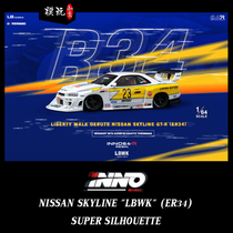 202110 SKYLINE GT-R ER34 LBWK INNO 1:64 wide body resin modified loading model