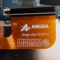 angs-ctp-101212 Touch screen Qinghualang M10 external screen All-glass handwriting screen capacitive screen