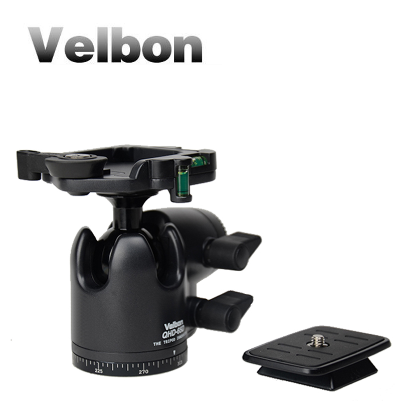 Velbon Admiralty QHD-65D gimbal single eye camera tripod gimbal spherical ball