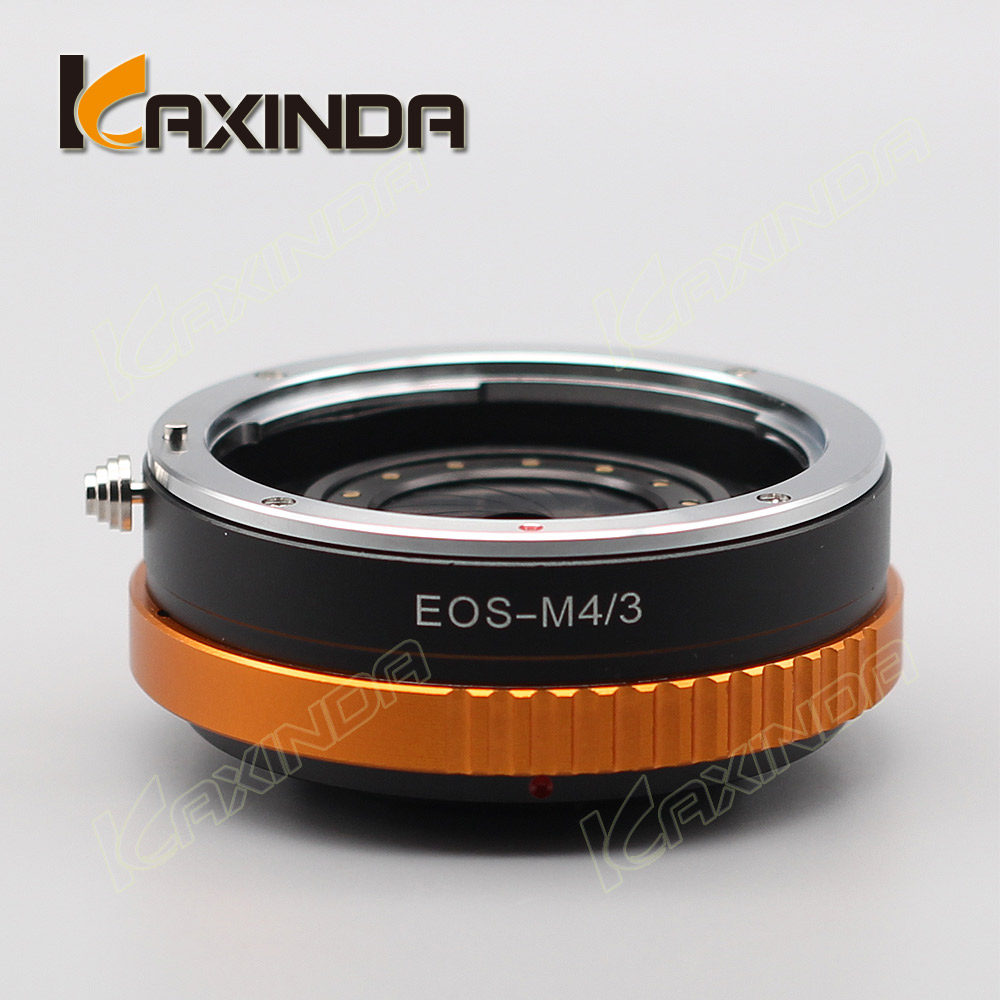 kaxinda click xin da :EOS-M4 3 switching ring EOS-EF turn m4 3 micro single eye camera built-in aperture group