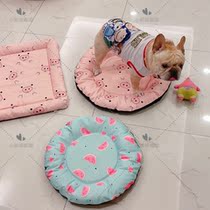 Small eyes home pet summer cool pad breathable cute piggy