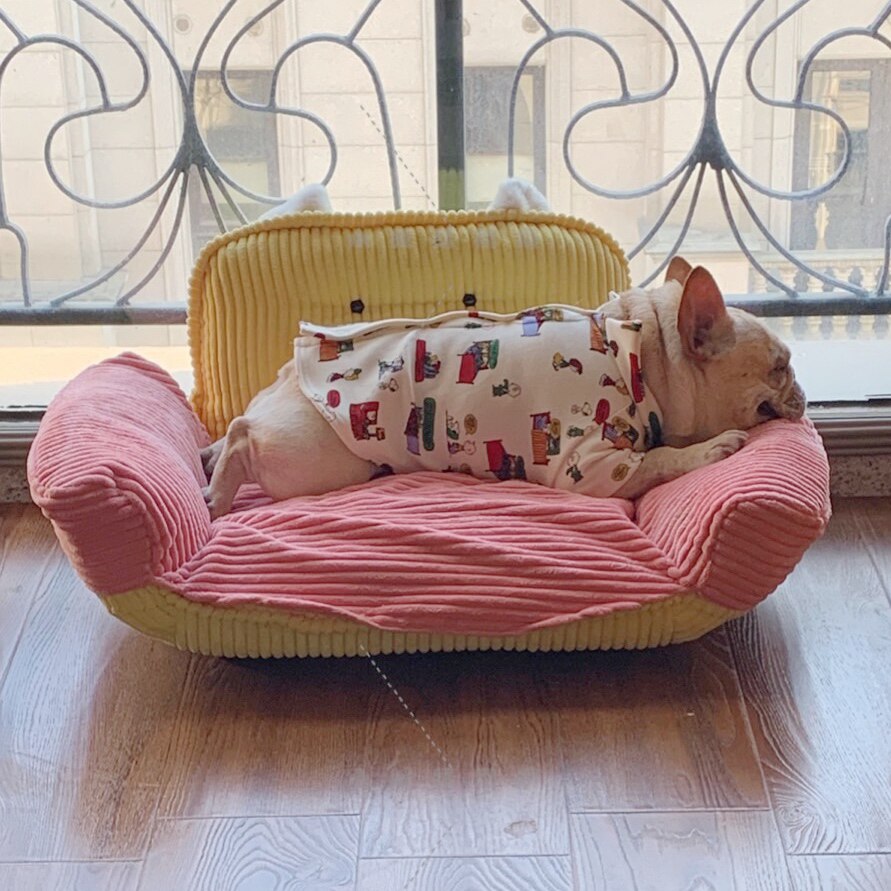 Small eyes Home K1 Odeli sofa Folding Pets Solid Wood Cat Dog Nest Sofa Bed