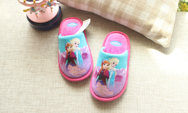 Chaussons enfants en suède pour hiver - semelle autre - Ref 1009288 Image 12