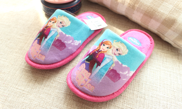 Chaussons enfants en suède pour hiver - semelle autre - Ref 1009288 Image 8