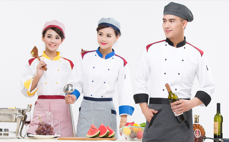 Uniforme de cuisinier en polyester - Ref 1910562 Image 7