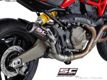 SC PROJECT DUCATI DUCATI MONSTER MONSTER 821 new CR-T straight exhaust tail exhaust