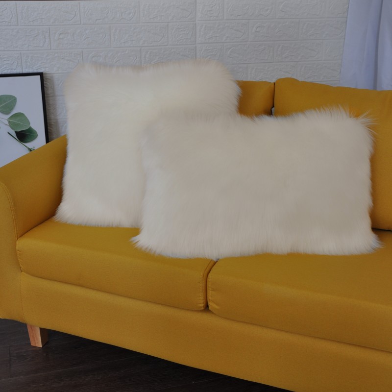 Sáng tạo hình trái tim sang trọng gối đệm gối với lõi sofa eo pad ghế văn phòng giả len - Trở lại đệm / Bolsters gối tựa lưng văn phòng cao su non