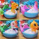 ເຮືອມືເດັກນ້ອຍ inflatable pool hand rowing toy water park electric bumper hand car double parent-child