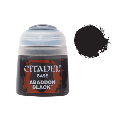 (North Sea BG) model paint primer Base Abaddon Black 21 25