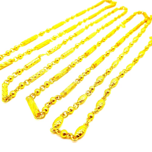 Ожерелье, золотая цепочка, 18 карат