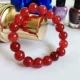 Браслет из красного агата