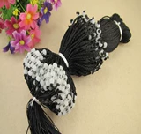 Ожерелье из шнура из жемчуга ручной работы, высококлассный плетеный ремешок, подвеска, браслет из красной нити, DIY, 100 шт