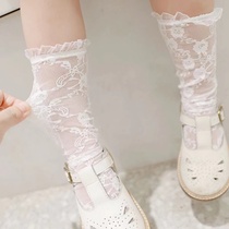 2022 Spring and summer in Korea childrens baby lace stockings in socking princess lace