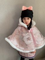 Розовая шапка с бантиком