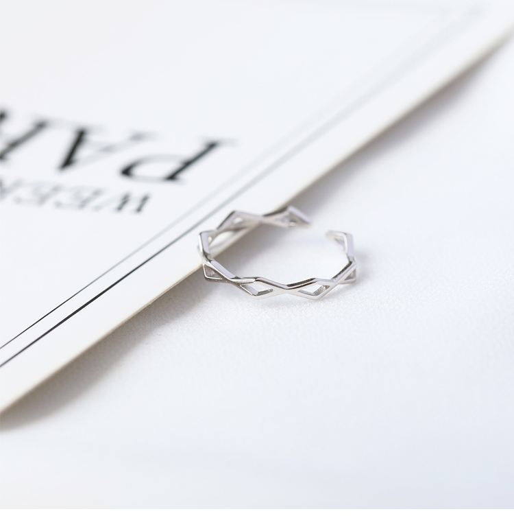Bague Femme en Argenterie - Ref 3089735 Image 8