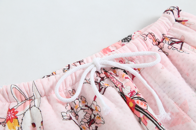 Mùa thu và mùa đông cotton mới lớp không khí quần ngủ dày ấm nhà quần quần jean nam