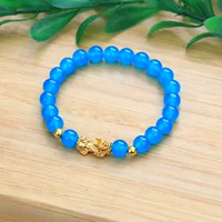 8-миллиметровое озеро голубое кружок Золотые планы