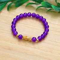 Сиреневый браслет, 8mm