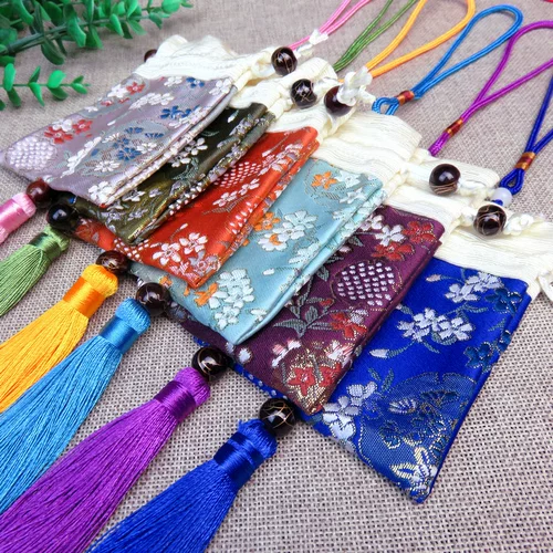 Мешочек, подвеска, средство от комаров, анти-москитная спираль, с вышивкой, подарок на день рождения