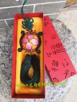 Guangxi Jingxi 100% handmade hydrangea interior decoration ethnic restaurant decoration car hanging gift box