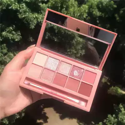 Coleo clio2019 new ten-color eye shadow plate Matte Pearlescent pumpkin Earth desert rose HUDA flat