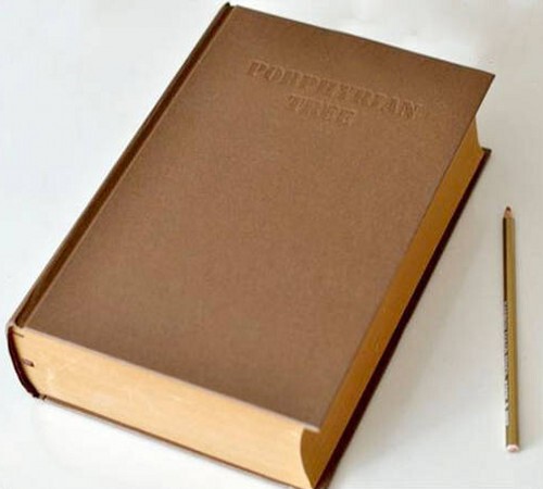 Writing Is a Great Love, the Book of Life, the Tree of Porphyry, Extra-Large and Extra-Thick Notebook, Cloth-Covered Notebook Writing Is a Great Love, the Book of Life, the Tree of Porphyry, Extra-Large and Extra-Thick Notebook, Cloth-Covered Notebook