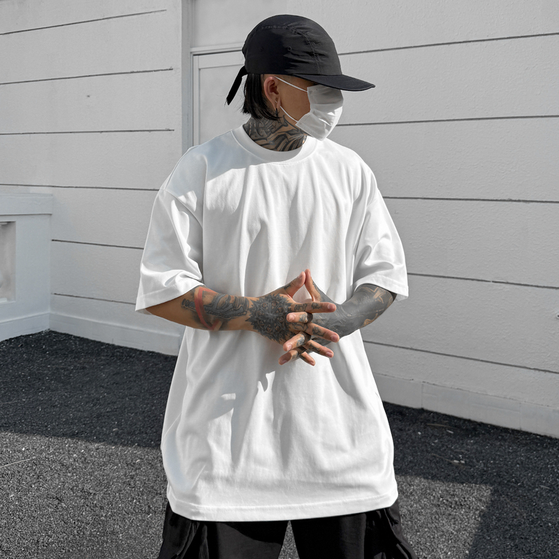 Trendy American Style Oversized Quick-Drying Sports Honeycomb Mesh Short-Sleeve T-Shirt for Men, Loose Fit, Breathable for Sports