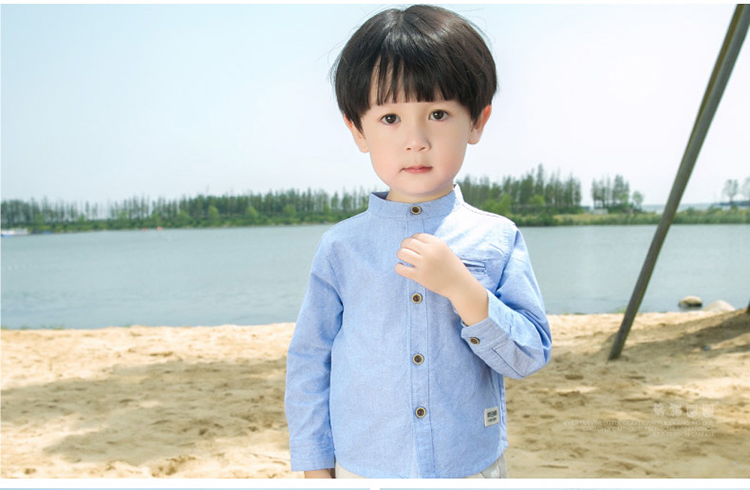 Chemise enfant à manche longue - Ref 2083344 Image 15