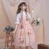 Bản gốc Fox Love Letter jsk Retro Nhỏ In tươi Nhật Bản Lolita Lolita Dress Dress - Sản phẩm HOT váy xòe Sản phẩm HOT