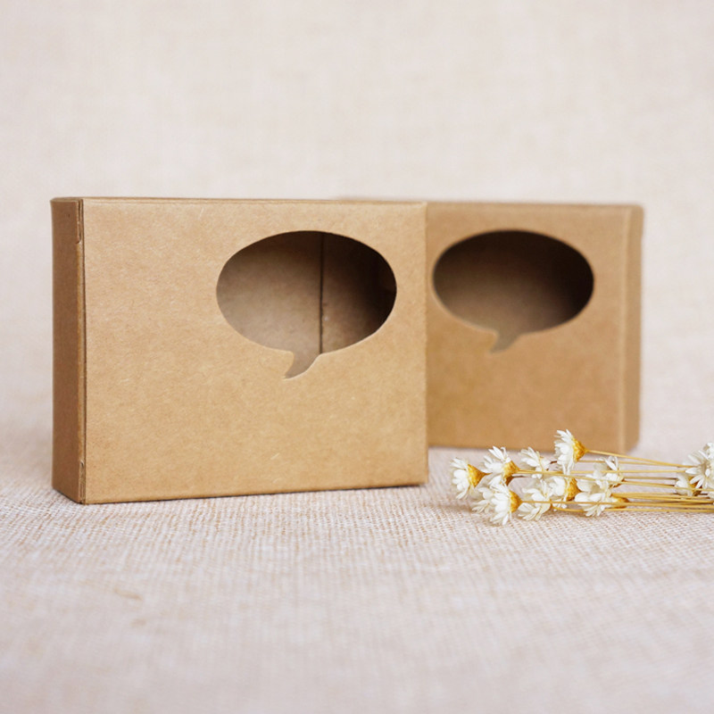 DIY handmade soap box cold soap box empty gift box jewelry box imported cattle card kraft paper packaging box spot