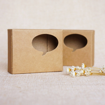 DIY handmade soap box cold soap box empty gift box jewelry box imported cattle card kraft paper packaging box spot