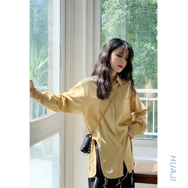 Flower Giver Fork Vetiver Shirt Woman Design Sensation Little Crowdsen Woman Long Sleeve Retro Spring Dress Trend Shirt A186