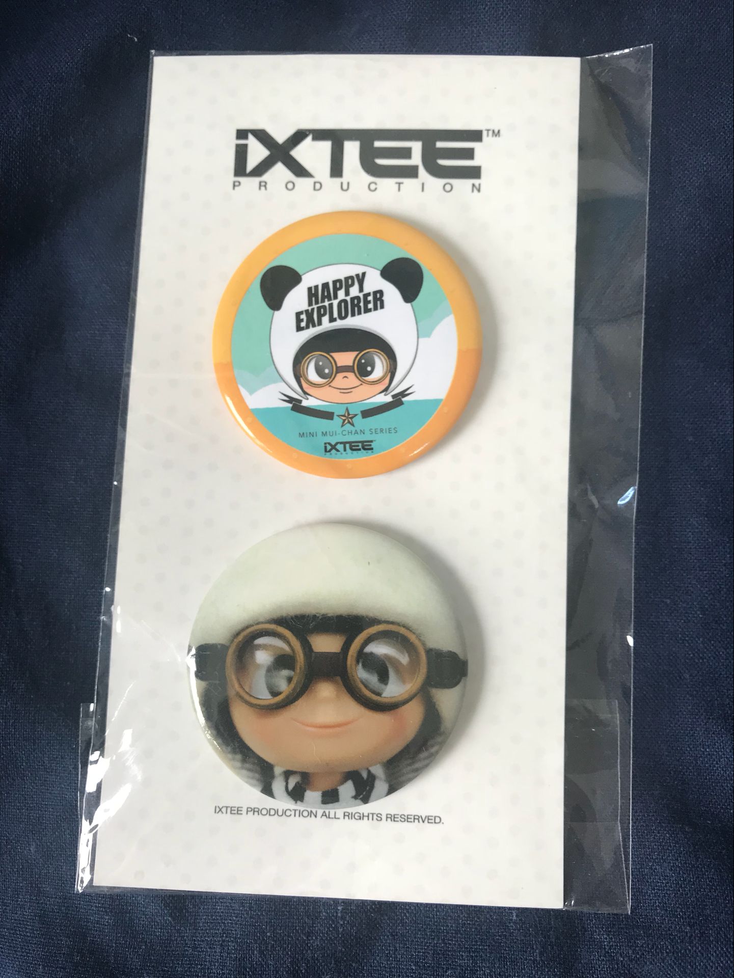 (Xiaoyuan's House) Spot Hong Kong IXTEE IXDOLL Sister Head Brooch