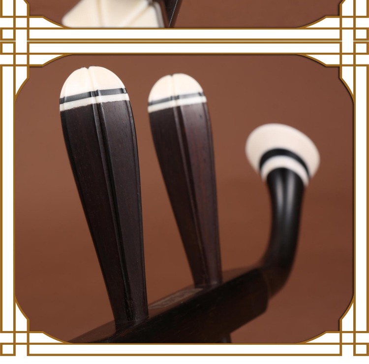 Chất liệu cũ gỗ gụ erhu dụng cụ độc tấu đàn nhị erhu quà tặng phụ kiện đàn nhị - Nhạc cụ dân tộc sáo tiêu