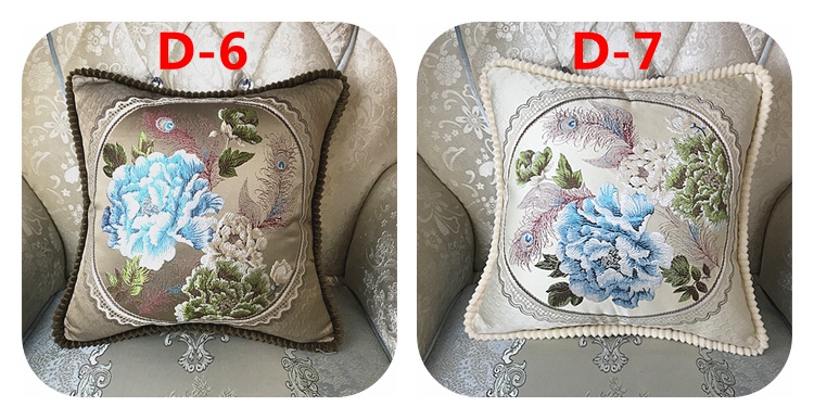 Sofa da đệm ôm gối không có lõi phòng khách Châu Âu vuông gối giường Bắc Âu trở lại sang trọng Bộ chăn gối hình thú