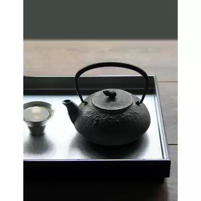 Spot Japan original imported Southern Iron six gourd 0 3 liters Tea Ceremony boiled water Tea dual-purpose small iron pot