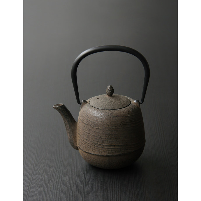 Spot Japan original imported southern iron ware 0.8 liters small cast iron pot tea ceremony boiling water to make tea dual-purpose iron bottle