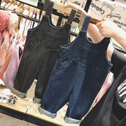 Trái tim mẹ Quần áo trẻ em Hàn Quốc quần denim bé trai 1-2-3 tuổi Quần bé gái 2018 Quần mới