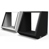 Solid wood arrangement table 10U cabinet Network rack Server amplifier cabinet Monitoring cabinet studio rack