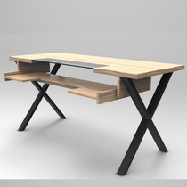 Solid xylophone table Arrangement workbench Music production table MIDI keyboard table Audio tuning workbench Recording studio table