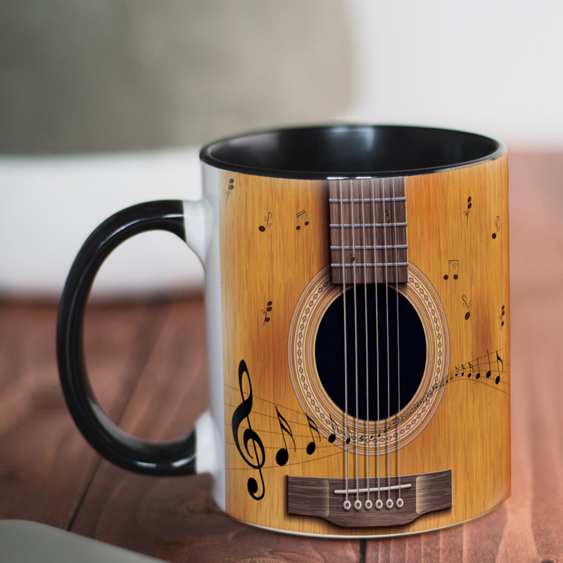 Guitar, Bass, Piano, Violin, Ceramic Mug, Music Club Student Birthday Gift, Drinking Cup, Birthday Gift Guitar, Bass, Piano, Violin, Ceramic Mug, Music Club Student Birthday Gift, Drinking Cup, Birthday Gift
