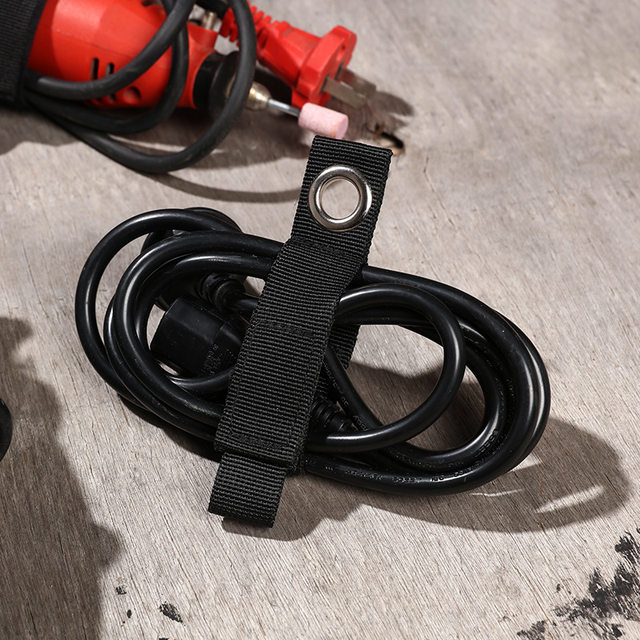 ເຄື່ອງມືອະເນກປະສົງ harness harness ທໍ່ນ້ໍາອຸປະກອນອົງການຈັດຕັ້ງ ring storage strap fixed wall-mountable heavy-duty storage strap