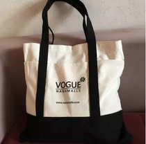 Large color canvas bag hand-held cotton cloth bag custom burlap bag custom-made printed cotton cloth rice bag LOGO
