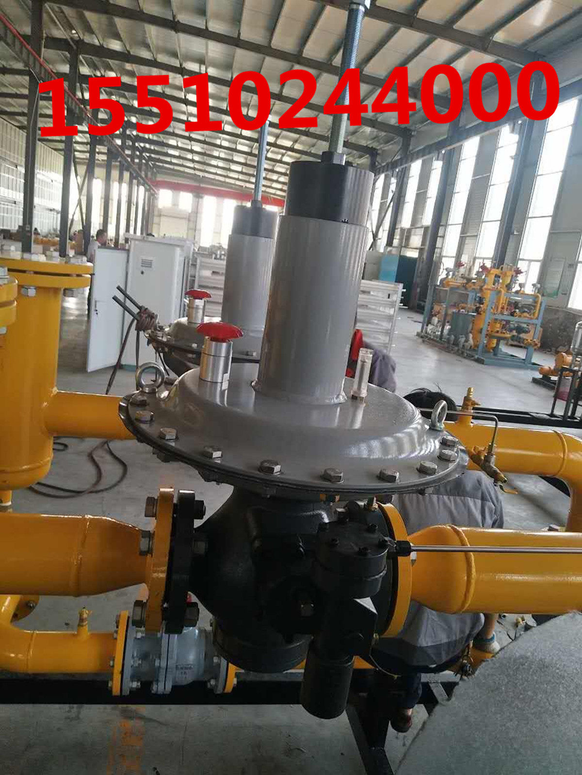 RTZ-DQAQ type gas pressure regulator natural gas pressure regulating valve gas pressure reducing valve regulator valve factory direct sales