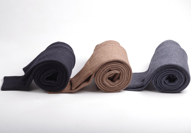 Quần cashmere mùa thu và mùa đông Đàn ông và phụ nữ cặp vợ chồng quần len dày nam tự canh Quần ấm Quần xà cạp quần len cỡ lớn quần giữ nhiệt cao cấp nam nữ